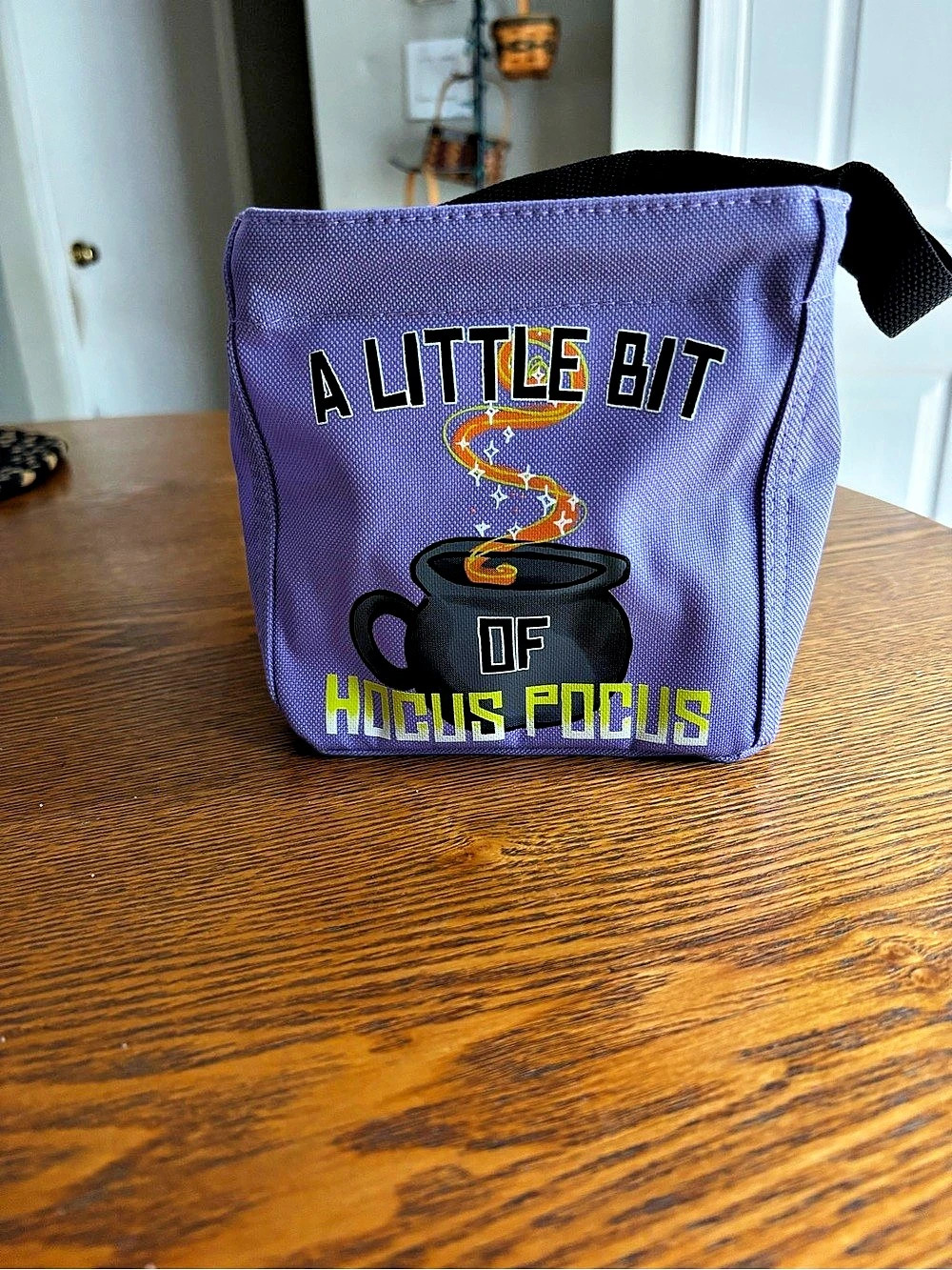 Thirty-One Littles Carry-All Caddy Purple Halloween Bag